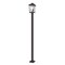 Z-Lite Beacon 3 Light Outdoor Post Mounted Fixture, Oil Rubbed Bronze & Clear Beveled 568PHXLS-536P-ORB - alternate 1